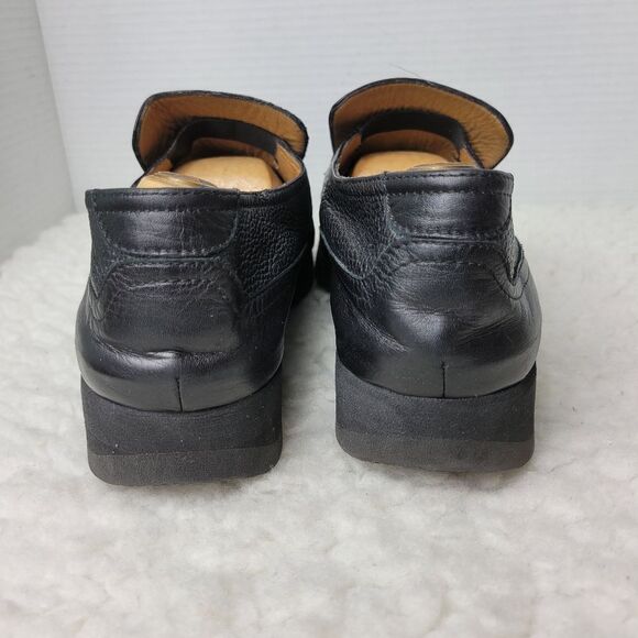 Thierry Rabotin Mens Slip On Loafer Shoes Size 13 Black Leather Comfort Shoes main image 9